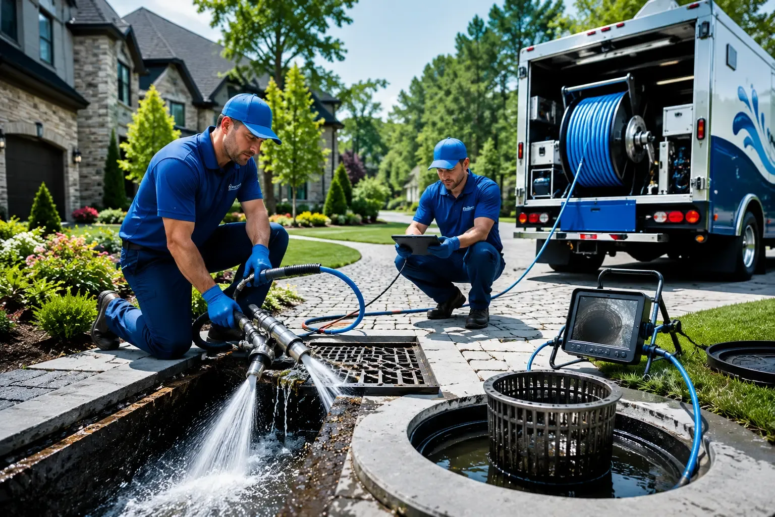 Local outdoor drain cleaning professionals in Alborn, MN
